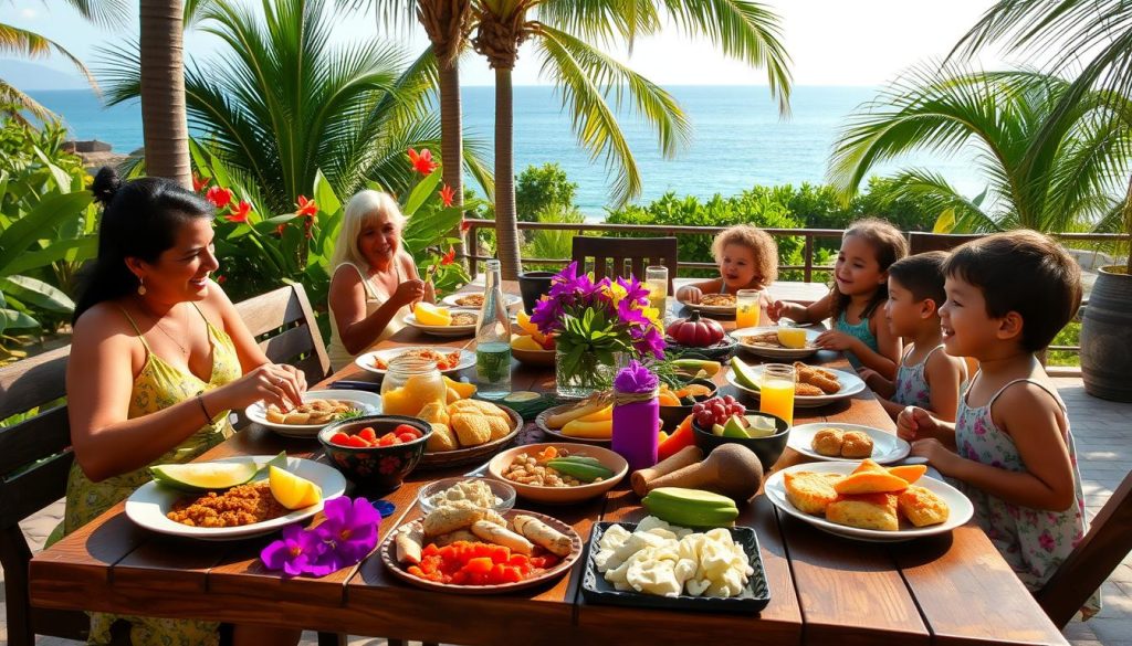 SamanĂ¡ family dining SamanĂ¡ family dining