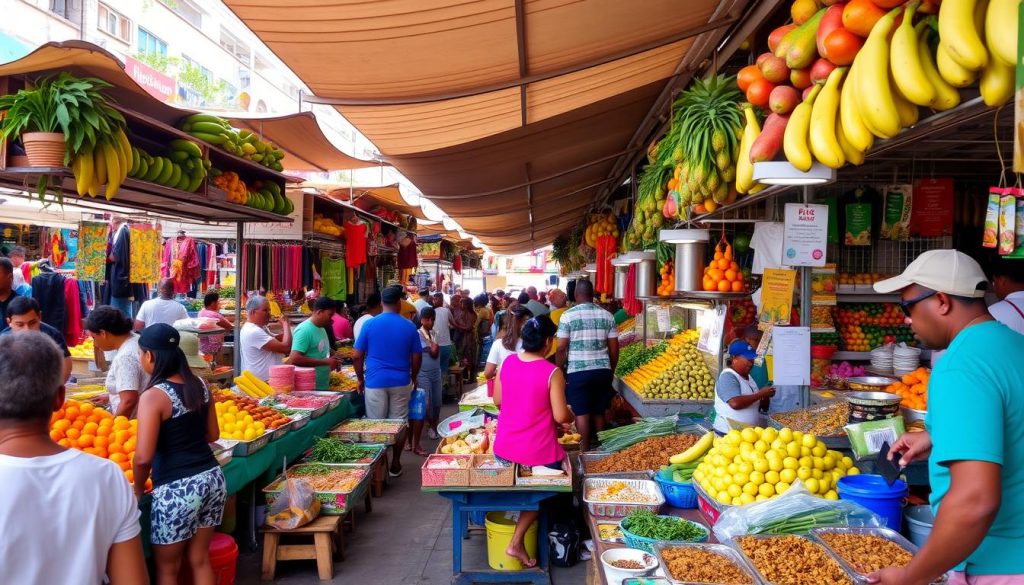 Santo Domingo food market Santo Domingo food market