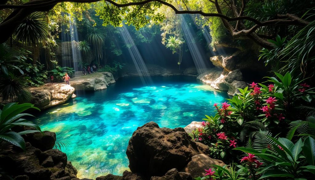 Secret cenotes near La Romana Secret cenotes near La Romana