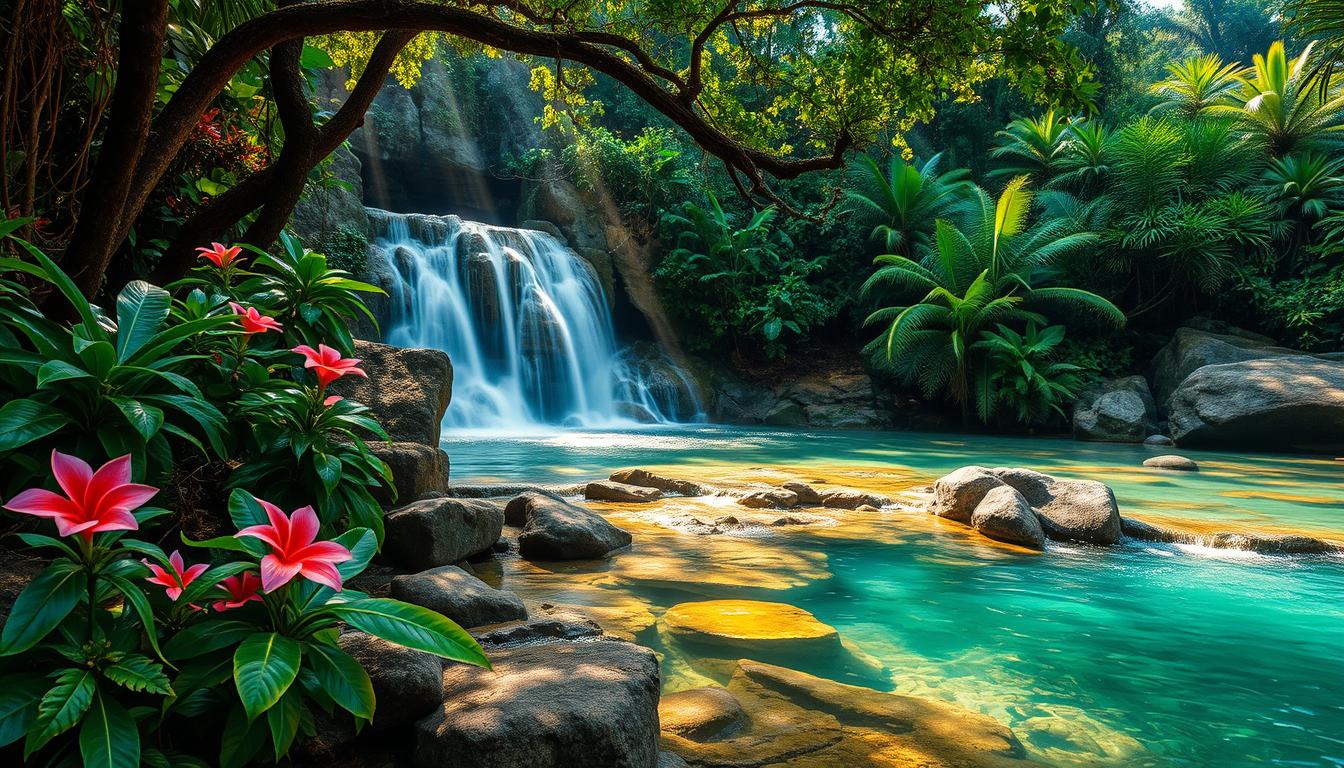Secret spots and hidden waterfalls near Bathsheba