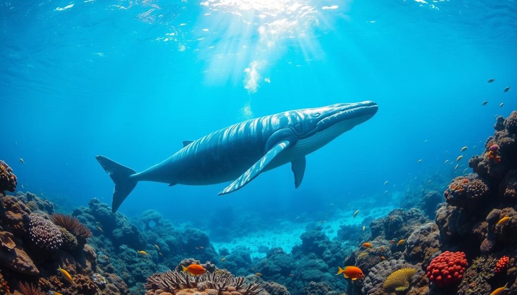 Swimming with whales in SamanĂ¡ Swimming with whales in SamanĂ¡
