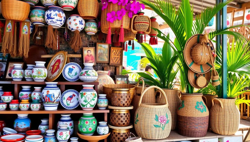 Traditional souvenirs in Jan Thiel Traditional souvenirs in Jan Thiel