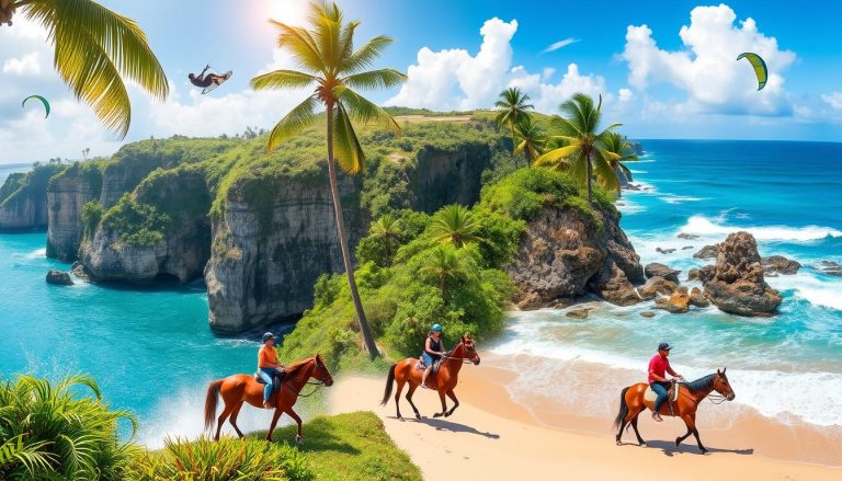 What adventure sports can you do in Samaná?
