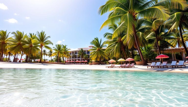 What are the best beach resorts in La Romana for a day visit?