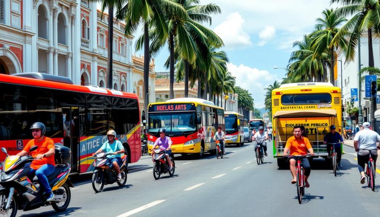 What is the best way to get around Santo Domingo?
