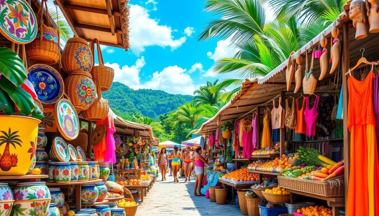 What local souvenirs should I buy in Puerto Plata?
