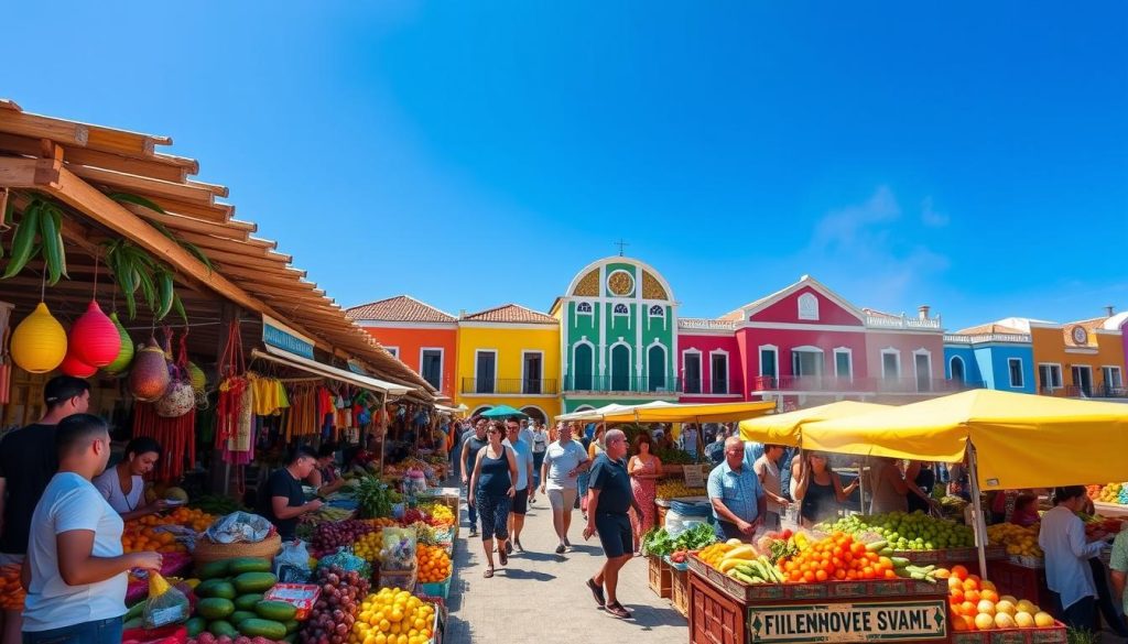 Willemstad market scene Willemstad market scene