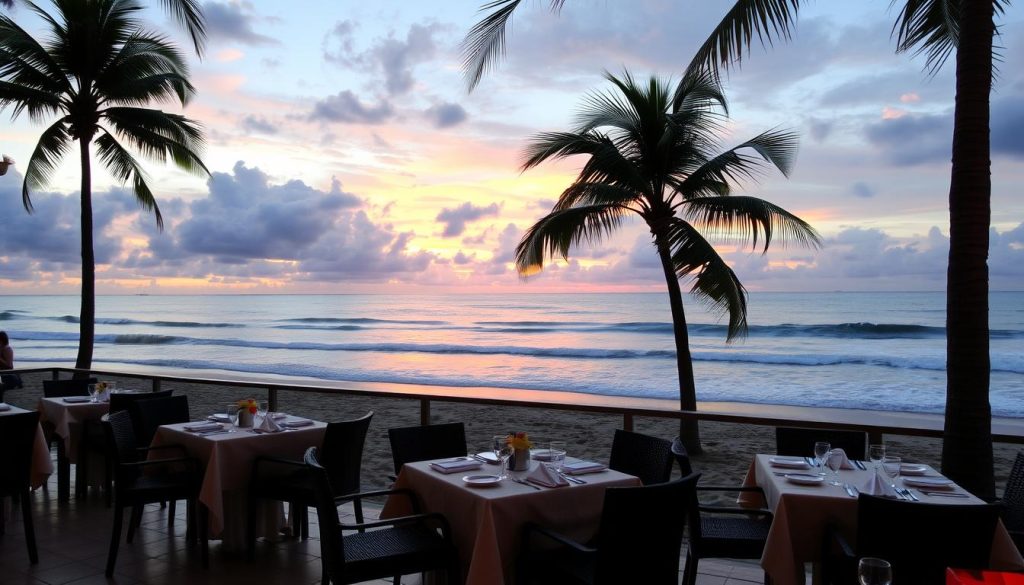 beachside dining Rincon beachside dining Rincon
