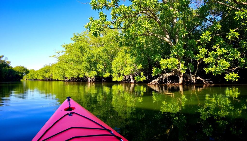 kayaking through mangrove forests kayaking through mangrove forests