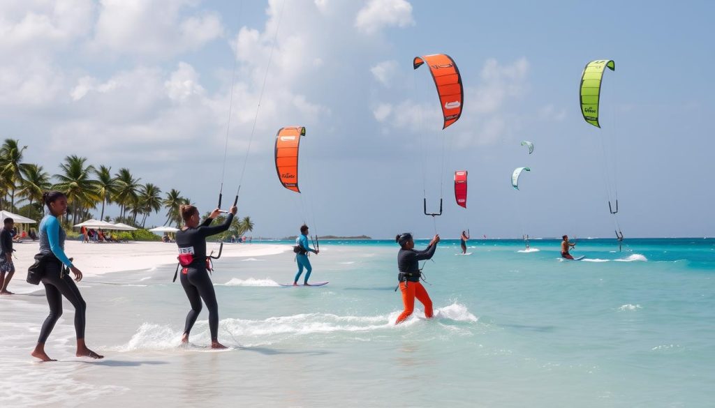 kitesurfing lessons in Jan Thiel kitesurfing lessons in Jan Thiel
