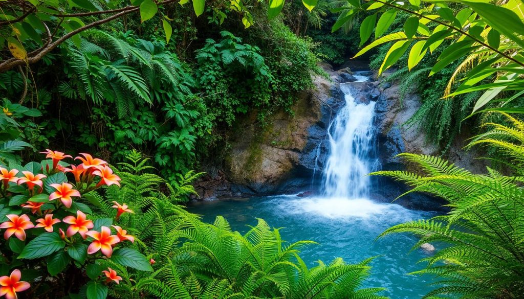 secluded waterfalls in Rincón secluded waterfalls in Rincón