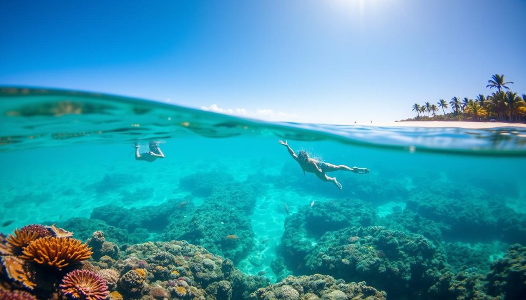snorkeling conditions at Mambo Beach snorkeling conditions at Mambo Beach