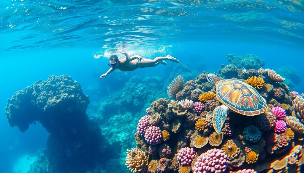 snorkeling with sea turtles in Willemstad snorkeling with sea turtles in Willemstad