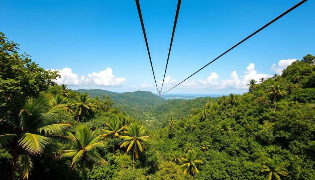 zipline adventure in La Romana zipline adventure in La Romana