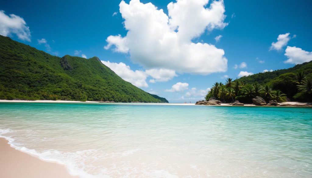 Anse de Colombier beach Anse de Colombier beach