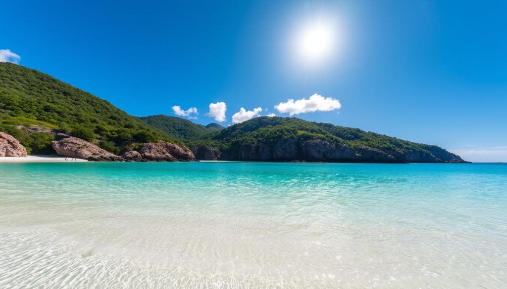 Anse de Colombier beach Anse de Colombier beach