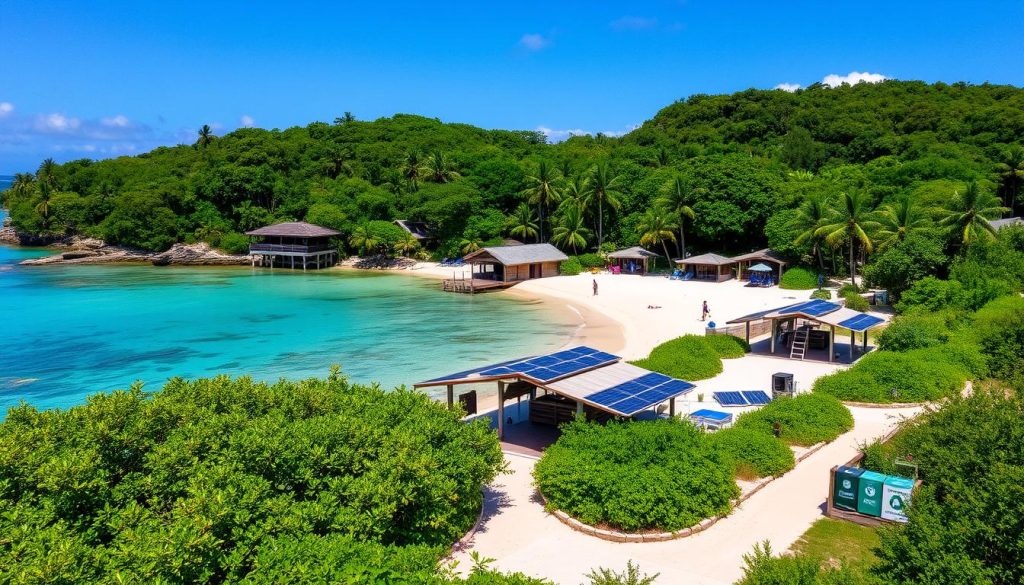 Anse de Colombier beach facilities Anse de Colombier beach facilities