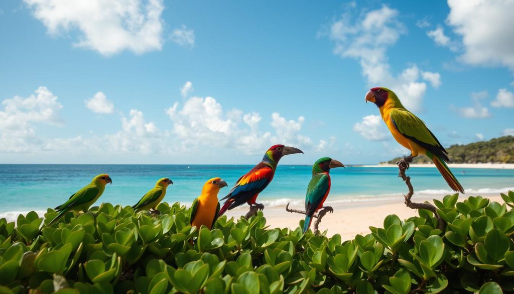 Anse de Colombier birdwatching Anse de Colombier birdwatching