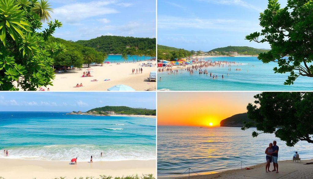 Anse de Colombier crowd levels Anse de Colombier crowd levels