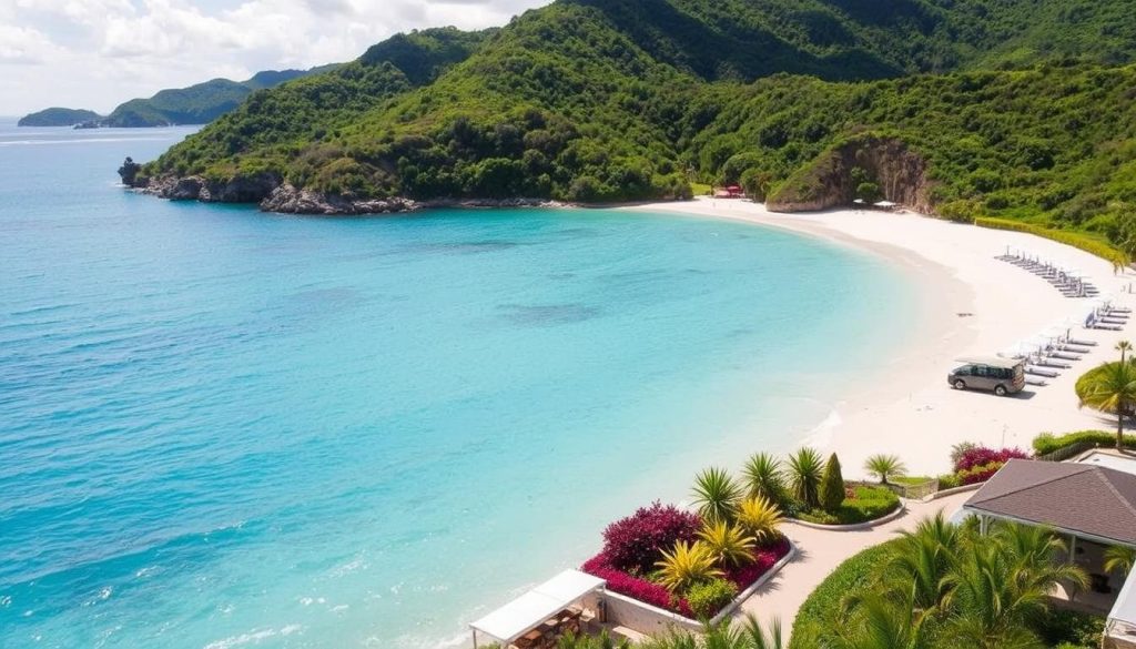 Anse de Colombier facilities Anse de Colombier facilities