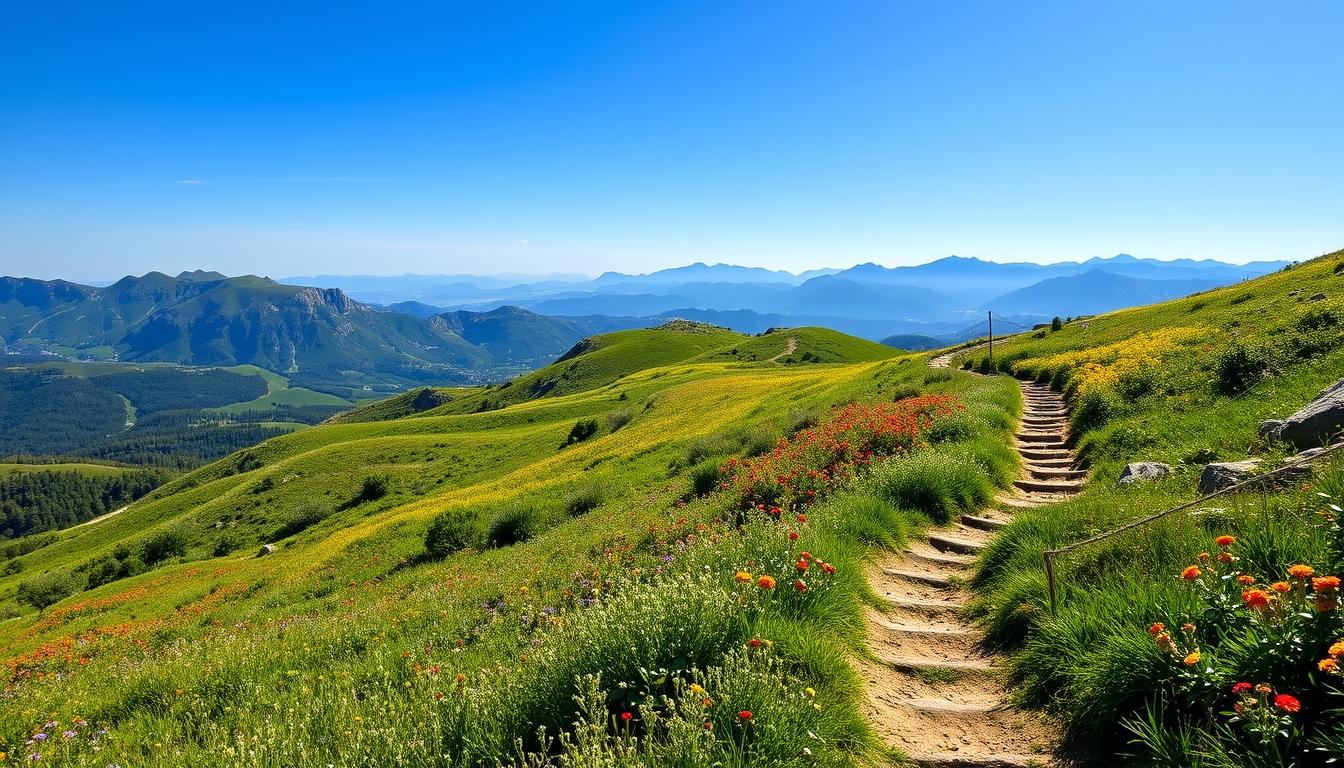 Are there any hiking trails in Flamands?