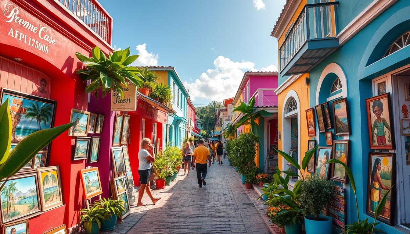 Art galleries and cultural experiences in Grand Case