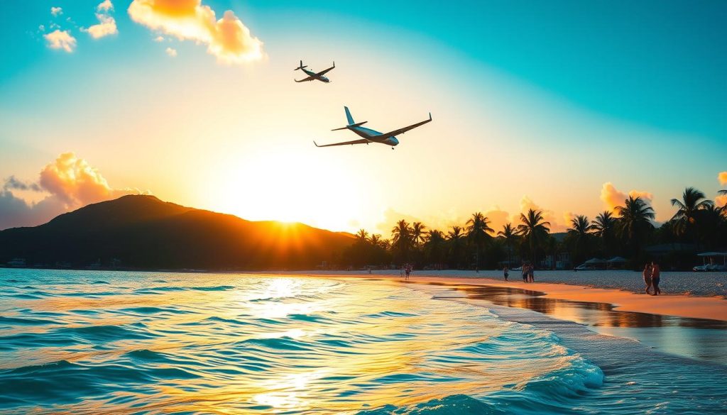 Best time for Maho Beach