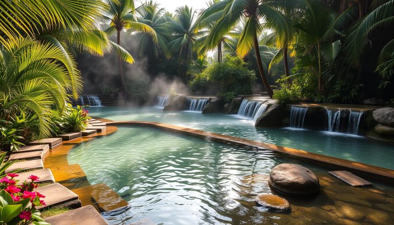 Can I find any relaxing activities in Kingston like mineral baths?