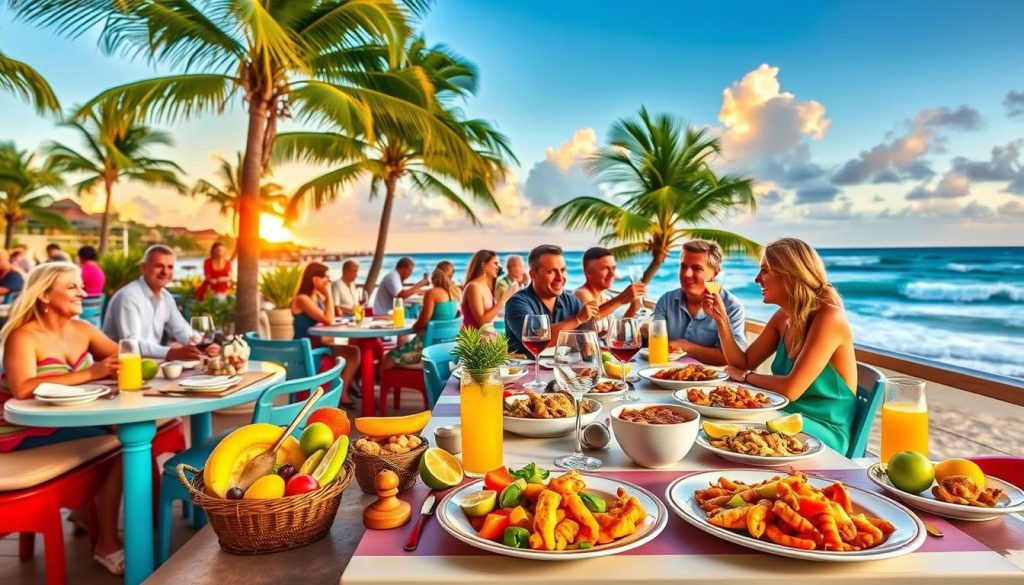 Caribbean dining Maho Beach Caribbean dining Maho Beach