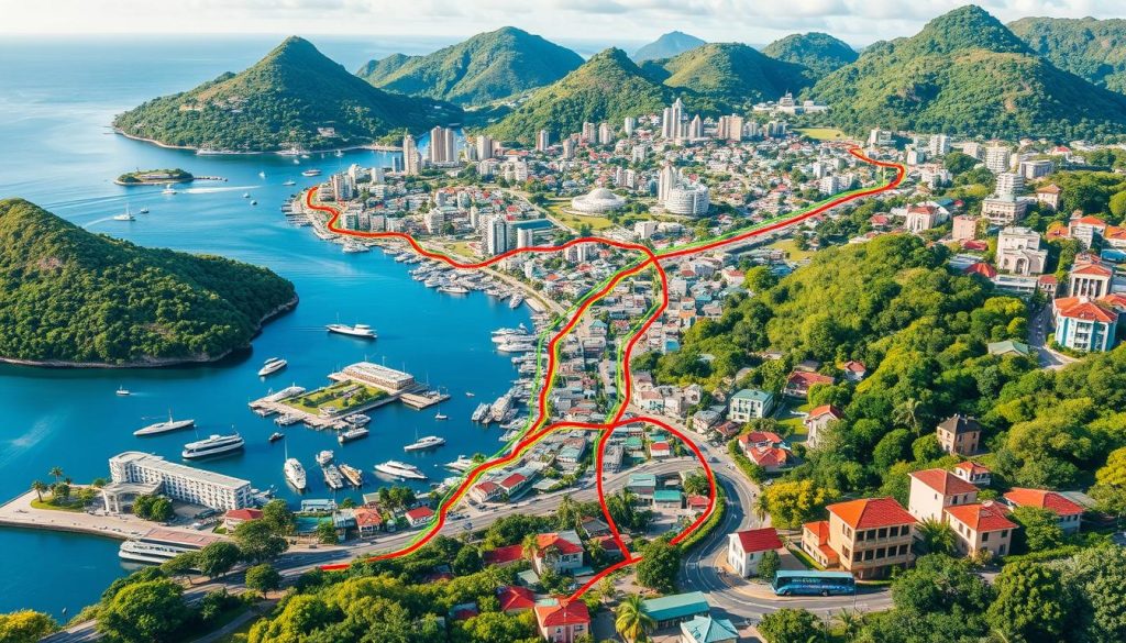 Castries bus routes Castries bus routes