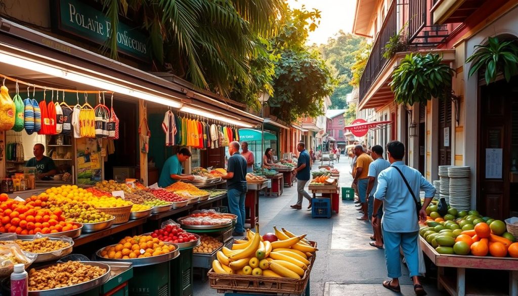 Castries food scene Castries food scene