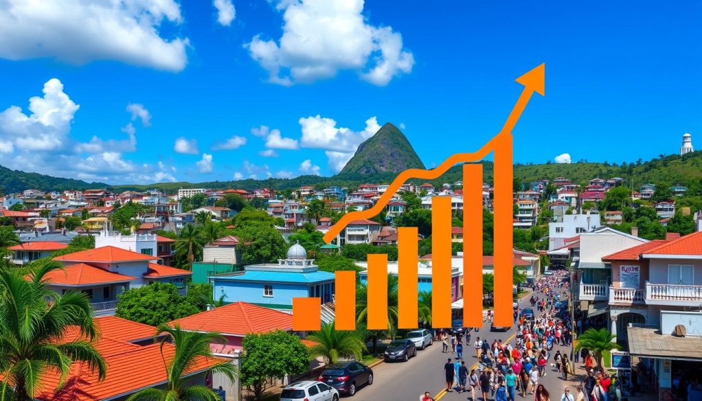 Castries population growth Castries population growth