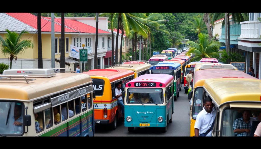 Castries public transport system Castries public transport system