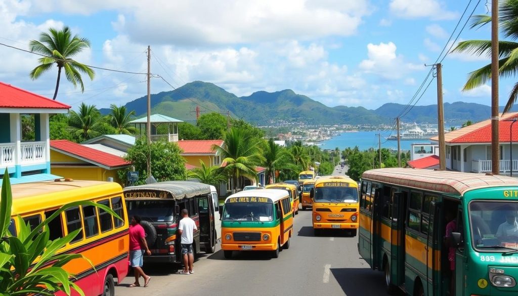 Castries public transport system Castries public transport system