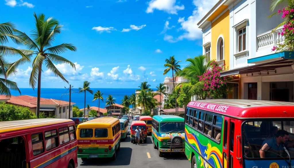 Castries public transportation Castries public transportation