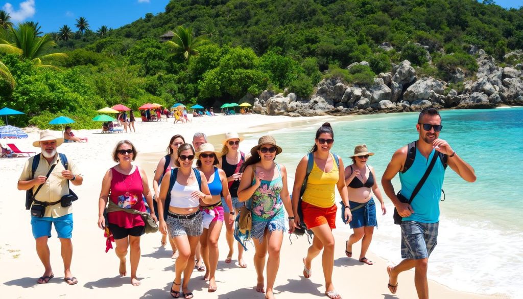 Colombier beach tour guides Colombier beach tour guides