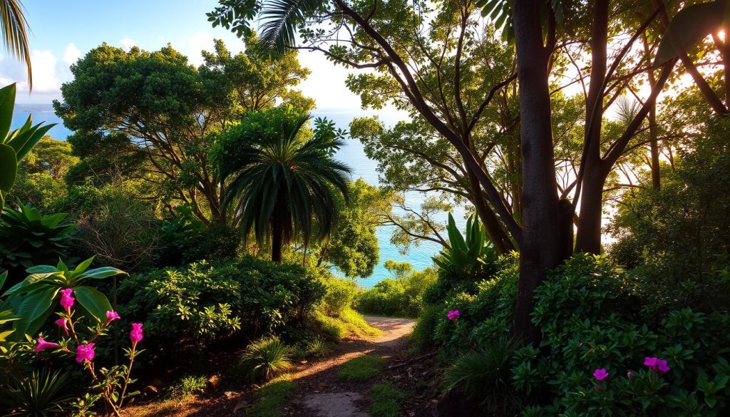 Colombier trail access Colombier trail access
