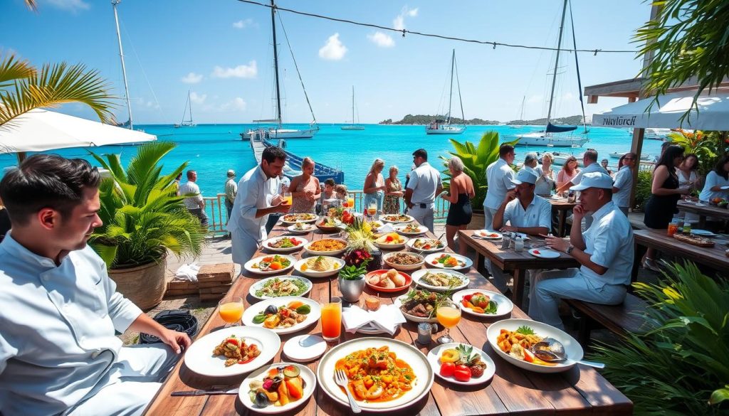 Culinary Experiences in Gustavia Harbor Culinary Experiences in Gustavia Harbor