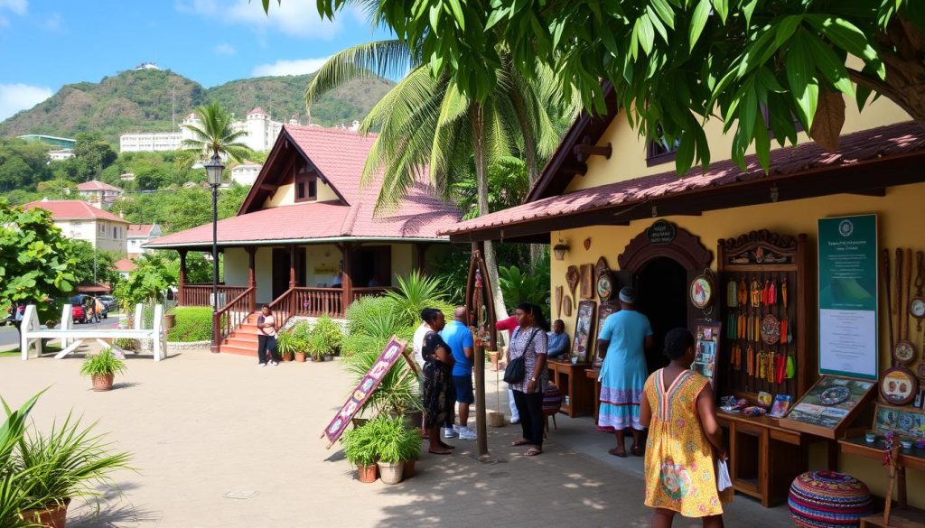 Cultural sites in Castries Cultural sites in Castries