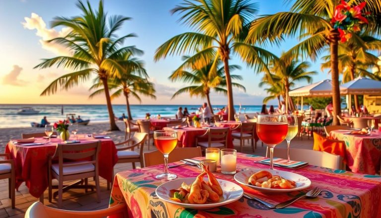 Dining in Grand Case