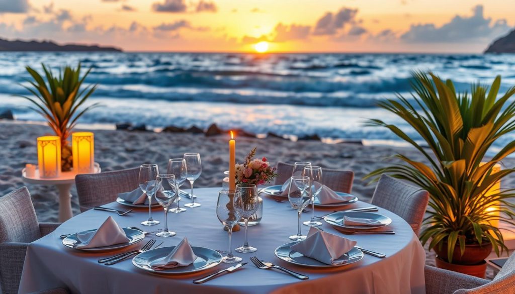 Fine dining in Orient Bay Fine dining in Orient Bay