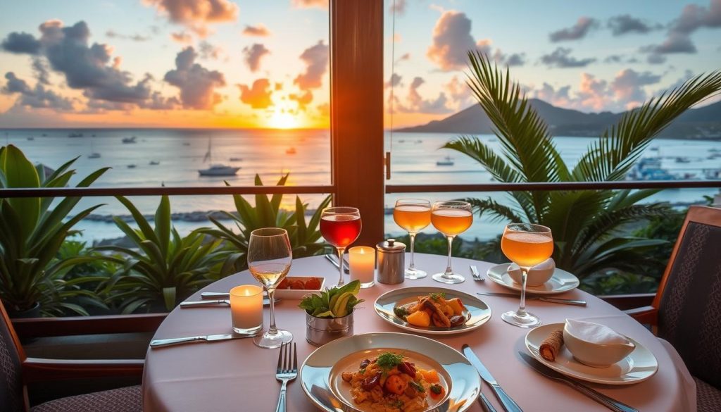 Fine dining in Rodney Bay Fine dining in Rodney Bay
