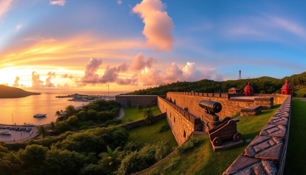 Fort Charlotte in Castries Fort Charlotte in Castries