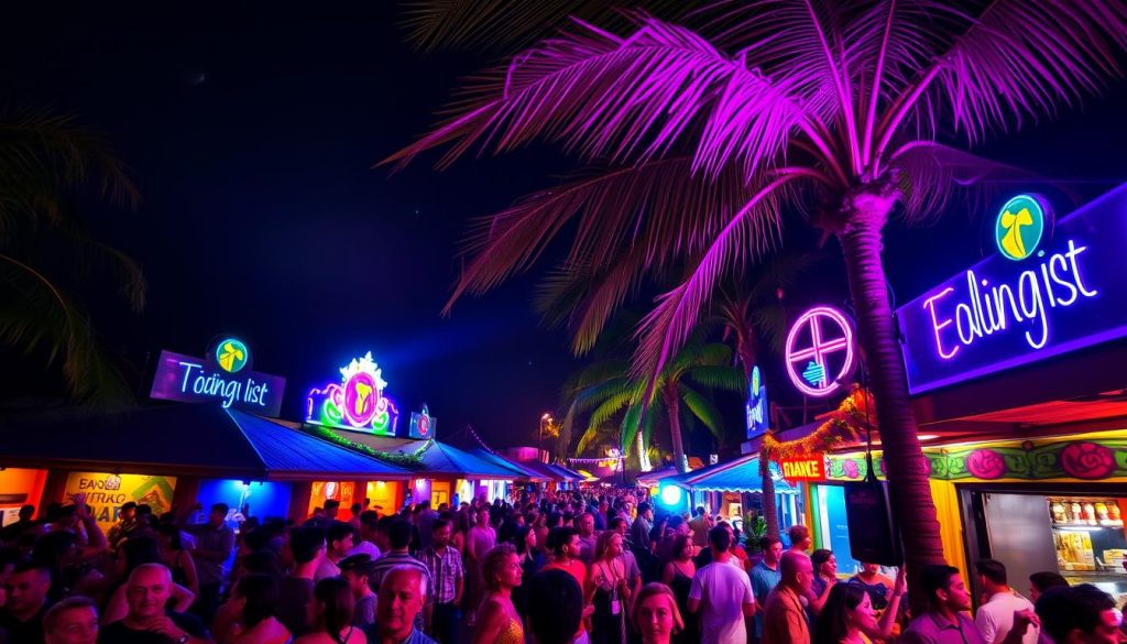 Grand Case nightlife scene Grand Case nightlife scene