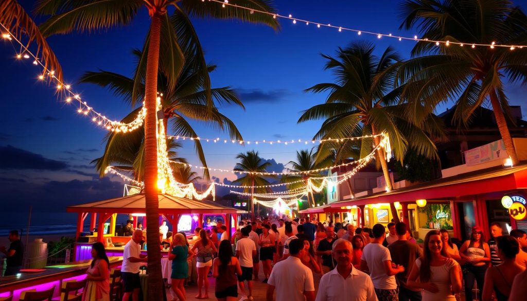 Grand Case nightlife scene Grand Case nightlife scene