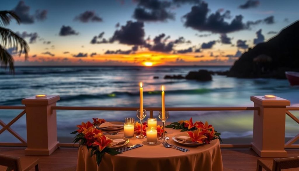 Grand Case romantic dining options Grand Case romantic dining options
