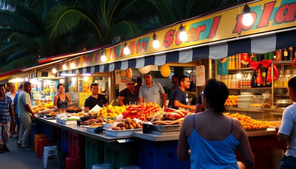 Grand Case street food Grand Case street food