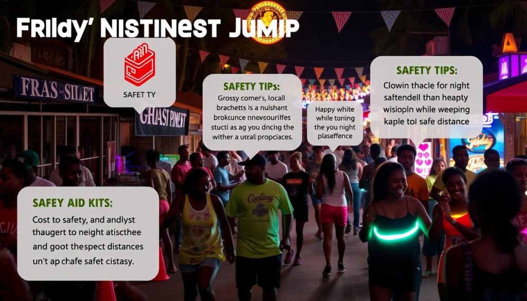 Gros Islet Friday Night Jump Up safety tips Gros Islet Friday Night Jump Up safety tips