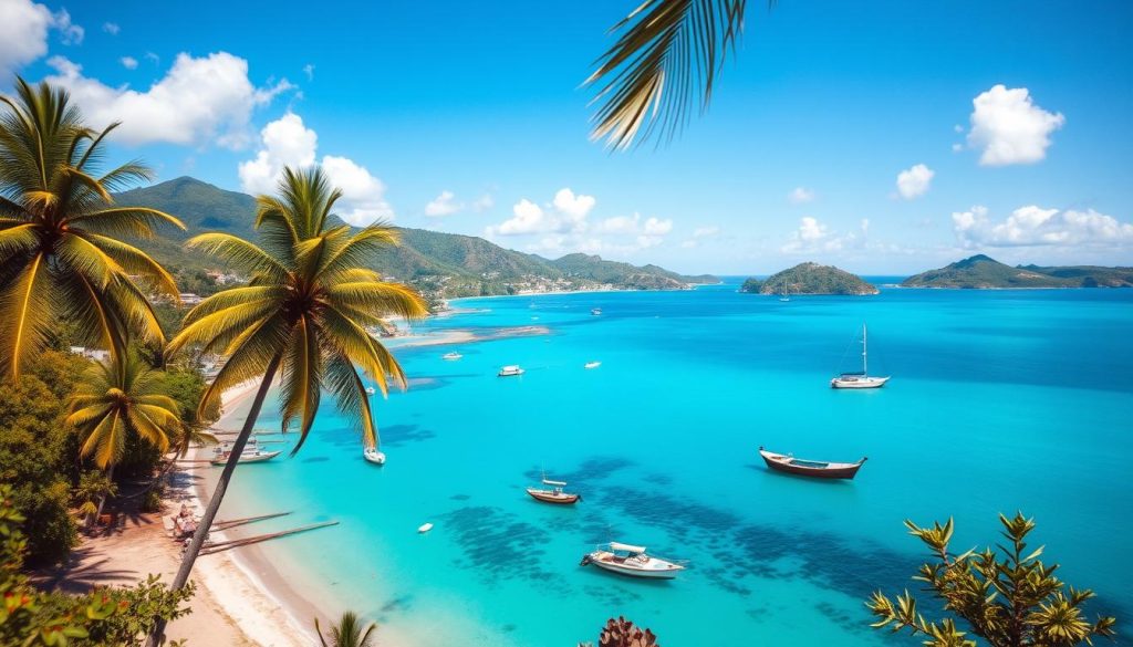 Gros Islet accessible from Castries Gros Islet accessible from Castries