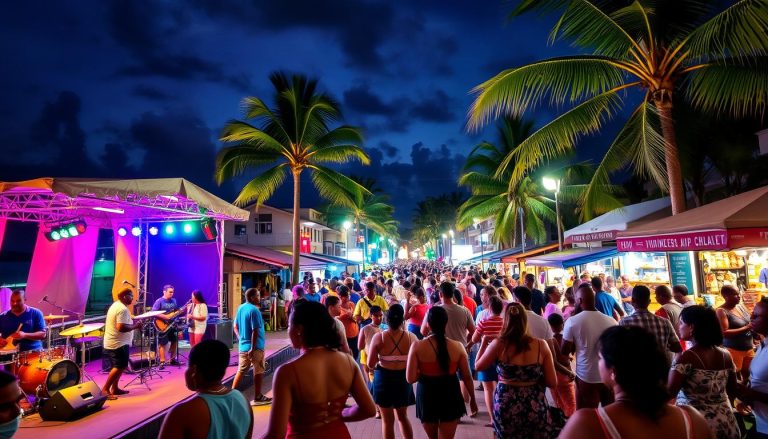 Gros Islet live music scene